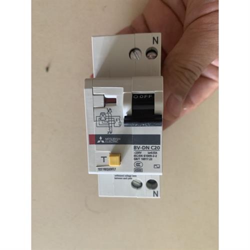 RCBO MITSUBISHI 1P+N 40A 30mA 4.5KA ( BV-DN )